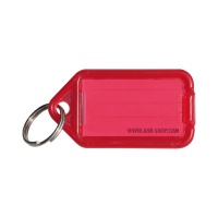 Sleutellabel Easy-Click XL rood