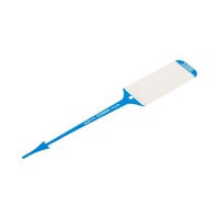 Polyart sleutellabel Blauw
