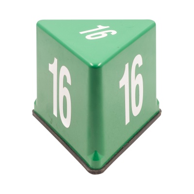 Magnetisch dakblok - genummerd - groen